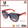 Unisex übergroße Sonnenbrille benutzerdefinierte Logo Sonnenbrille PC Sonnenbrille Großhandel Sonnenbrille